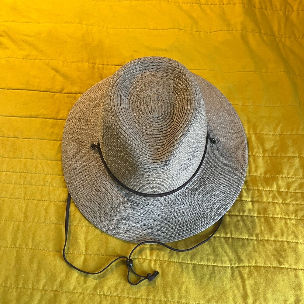Classic tan summer hat
